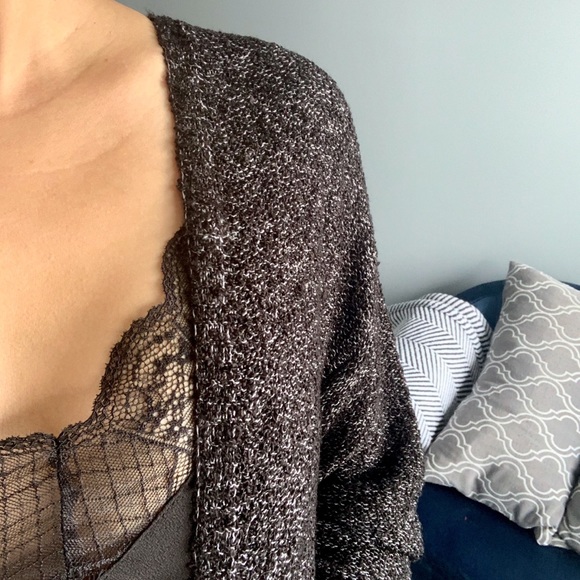 ◾️Bryan Button down Cardigan Black - Picture 4 of 7